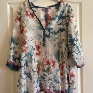 Floral Johnny Was blouse